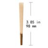 UBUNG Brown Cones 100 Pcs, 98 mm Special Size Pre-Rolled with Tips, Includes Cone Loader Funnel & Push Rod
