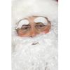 Smiffys Santa Eyebrows Fur Fabric Self Adhesive (White)