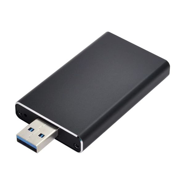NFHK Mini PCI-E mSATA to USB 3.0 External SSD PCBA Conveter Adapter Pen Driver Card with Case