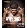 Red Premium BowWow X Powerwave Wave Check Premium Durag (Black)