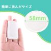 YOYOSOFT Round Cotton Puff, For Lotion, 2-Sided, 3-Layer Construction, 300 Sheets (100 Sheets x 3 Pieces), Suitable for Facial Beauty, Makeup Remover, Nail Remover, Makeup Cotton, No Pilling, Skin Care, 100% Cotton