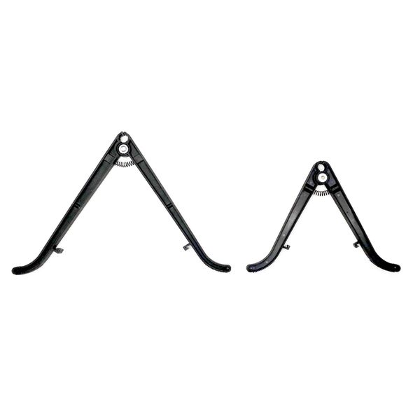 MILITARIA Bipods - 9" and 12" Combo Pack, Black