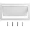 Happybuy Crawl Space Flood Vent - 8" Height x 16" Width Foundation Wall Vent