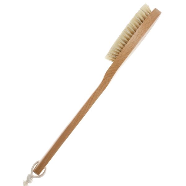 Bath Body Brush Long Handle Wooden Shower Brush with Natural Bristles