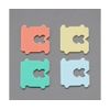 ESCO EA944NM-200 Bag Closure, 4 Color/100 Count