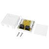 Junction Boxes, RJ45 Surface Mount Box, 6 Types Cat6 Mount Box Dual-Port Home Improvement for Communication Socket Connection