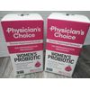 NEW Physician's Choice Women's Probiotic 30 Veggie Capsules EACH ( 2PK BUNDLE)