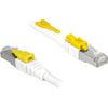 Delock Kabel RJ45 Secure Cat.6A 1 m
