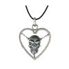 Skull Pendant Heart Skull Pendant