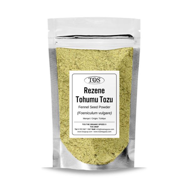 Rezene Tohumu Tozu 50 gr (1. Kalite) Foeniculum vulgare / Fennel Seed Powder