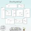 Pretty Perfect Studio Custom Quote Wall Art is Personalized 8"x10"