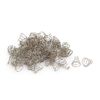Sourcingmap 11mmx5.5mmx11mm Metal Taper Conical Compression Spring Silver Tone 60 pcs