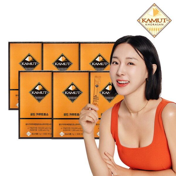 [Gold Kamut] [Official Importer Genuine] KAMUT Enzyme 30 sachets*6 boxes