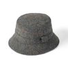 Failsworth Grouse Harris Tweed Bucket Hat Grey/Blue Size M