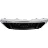 Evan-Fischer Grille Assembly Compatible with 2004-2005 Ford Ranger Honeycomb Insert Chrome Shell/Painted Argent Insert
