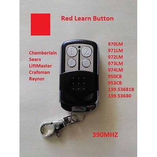 For LiftMaster Garage Door Opener Mini Remote Part For Red Learn Button
