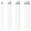 80Pcs Microblading Needles, Eyebrow Microblade Tattoo Needles, Microblading Blades Microblading Supplies (7, 12, 14, 18)