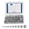 AOMIKITSTU Hardware Nuts 510pcs, 21 Models Hexagon Nut, Hex Nuts, Hex Nut Set Hardware for Classified Instruments