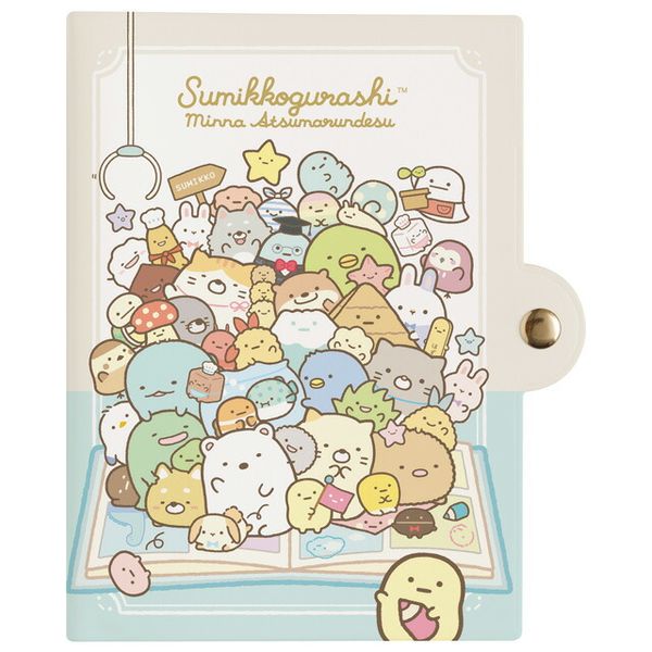 Sumikko Gurashi Goods (10) Sumikko Gurashi Minna Atsmarundesu Theme Character Mix Etiquette Item Mask Case KG06302<br> Sumikko Gurashi/San-X/Corona/Cold/Dust/Hay fever/Portable/Portable/Storage case/Mask holder