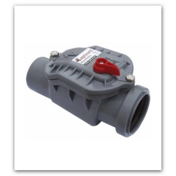 Backflow Valve DN50 mm Stainless Steel Flap