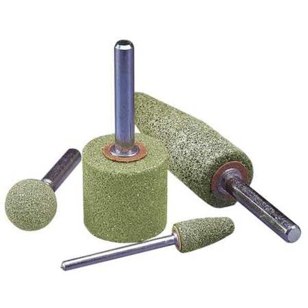 Mounted Point,Dia. 1-5/8 in,Shape A36