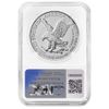 2025 $1 1-oz American Silver Eagle NGC MS69 Brown Label
