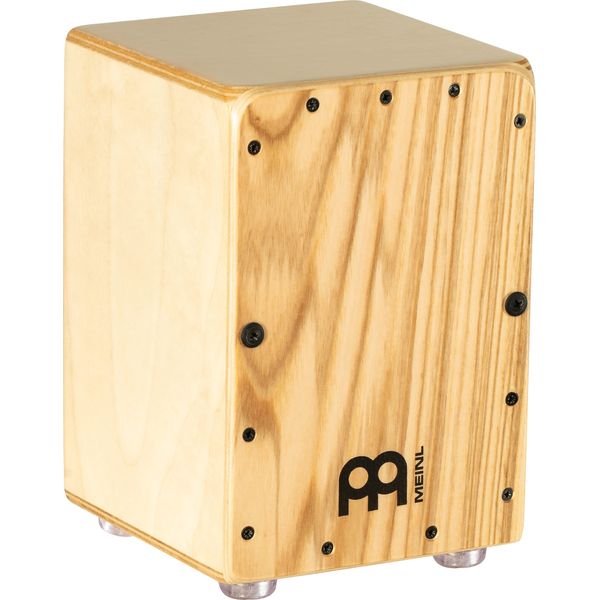 Meinl Percussion Mini Cajon Drumbox - Gift Idea for Musicians - Decorative Gift for Children and Adults - Playing Surface Ash (MC1HA)