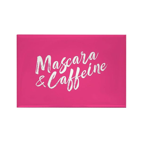 CafePress Mascara & Caffeine Rectangle Magnet (10 Pack) Rectangle Magnet, 2"x3" Refrigerator Magnet (10 pack)