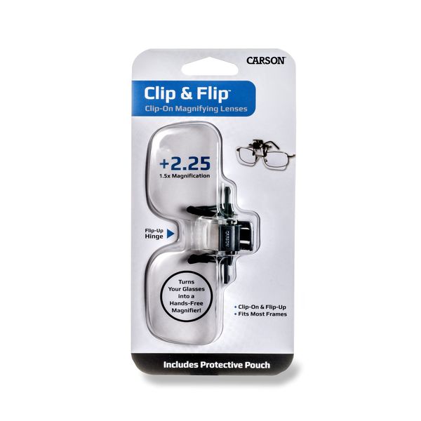 Clip & Flip Magnifying Glasses