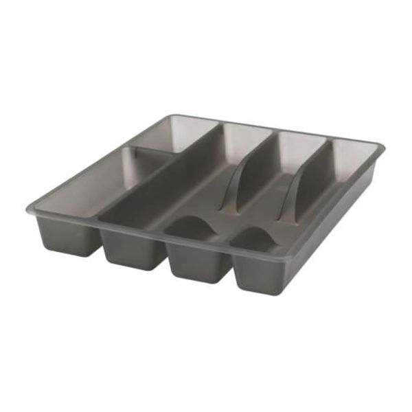 Ikea 902.417.88 Smacker Flatware Tray, Gray