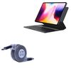 BoxWave Cable Compatible with Chuwi HiPad Pro - miniSync - USB-A to USB Type-C, Retractable Cable 5 Pre-Set Lengths Avoid Tangles