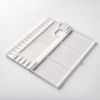 Studio Essentials : Small Folding Plastic Palette : 12x25cm (APX.5x10in)
