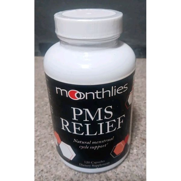monthles PMS RELIEF natural menstral cycle support 120 capsules