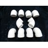 (10) 90 Short EL Central Vacuum 2" PVC Rough-in Fitting