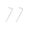 X AUTOHAUX 2 Set 8mm Car Engine Spark Plug Wire Separator Looms Divider Black