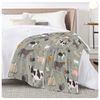 Various Animals Blanket Soft Pig Horse Durable Comfortable Blanket Gift 50"x60"