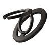 Luplus LN-SMRG10BK Compatible Smartphone Ring "MAGTUS" Ring Multi Stand Matte Black