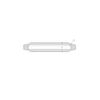 Kondotec Frame Turnbuckle, Frame Only, Fabric, Nominal 22, Size W7/8", Quantity: 1