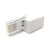 Maincore BT Plug to RJ11 Socket Crossover Telephone Modem Cable Adapter, Converter
