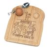 Personalised Jungle Animals Breakfast Dippy Egg Cup Board Wooden Easter Easter