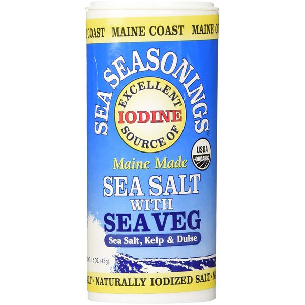 Maine Coast, Sea Vegetables Seasonings, Sea Salt With Sea Vegetables, 1.50-Ounce (3 Pack)