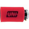 Uni Air Filter Angled Mount Clamp-On Dual Layer "Pod" Filter - 1-3/4"x6"/--
