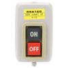 On/Off Push Button Switch, 110/220/380V10ABS216B Self Locking 3P On/Off Power Push Button Switch, Small Appliance Power Switch, 200v Switch, Waterproof