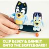 Bluey - Skateboarding 2.5" & Dad 3.27" Figures - 2 Pack, Multicolor (13042)