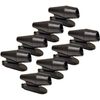 CITKOU 8Pcs Deer Whistles for Vehicles Wind Activated Black