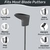Premium Magnetic Blade Putter Head Cover (Black)
