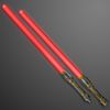 FlashingBlinkyLights Double Sided Swords Sabers with Red LEDs & Sounds
