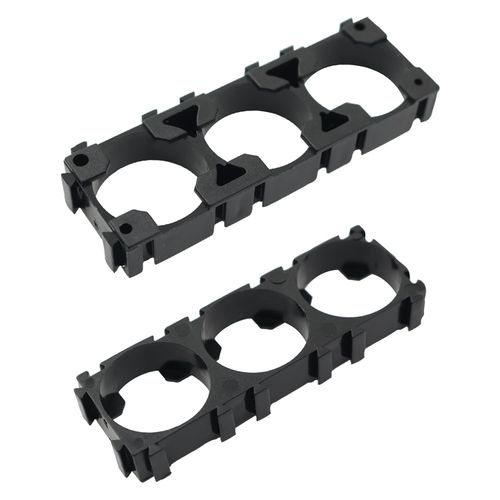 YTgilo 40PCS 18650 3-Hole Lithium Battery Splice Bracket Li-ion Battery Bracket Connection Holder