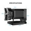 OMTech Fiber Laser Marking Machine Rotary Axis with 70mm Chuck for Engraving