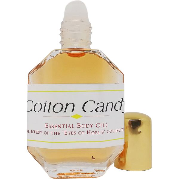 TCEShop Cotton Candy Scented Body Oil Fragrance [Roll-On - Pink - 1/2 oz.] - ID#25446